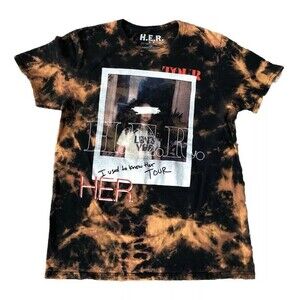 H.E.R. Concert Tour T-Shirt - "I Used To Know Her" Graphic T-Shirt Unisex Medium